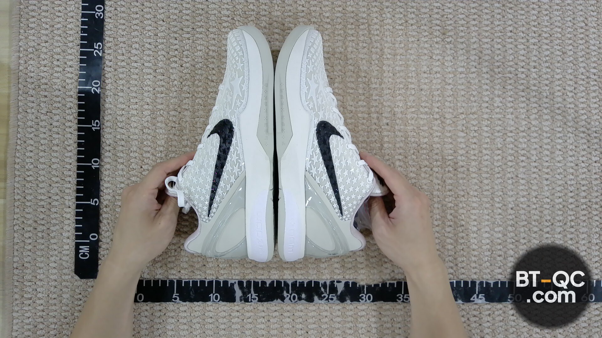 Nike Kobe VI Protro Sail Black Light Bone White Sneakers QC
