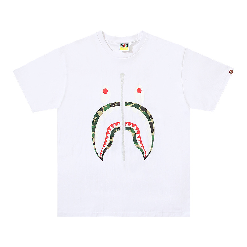 Printed Short-Sleeved T-Shirts for Men and Women, Loose Half-Sleeved Shirts