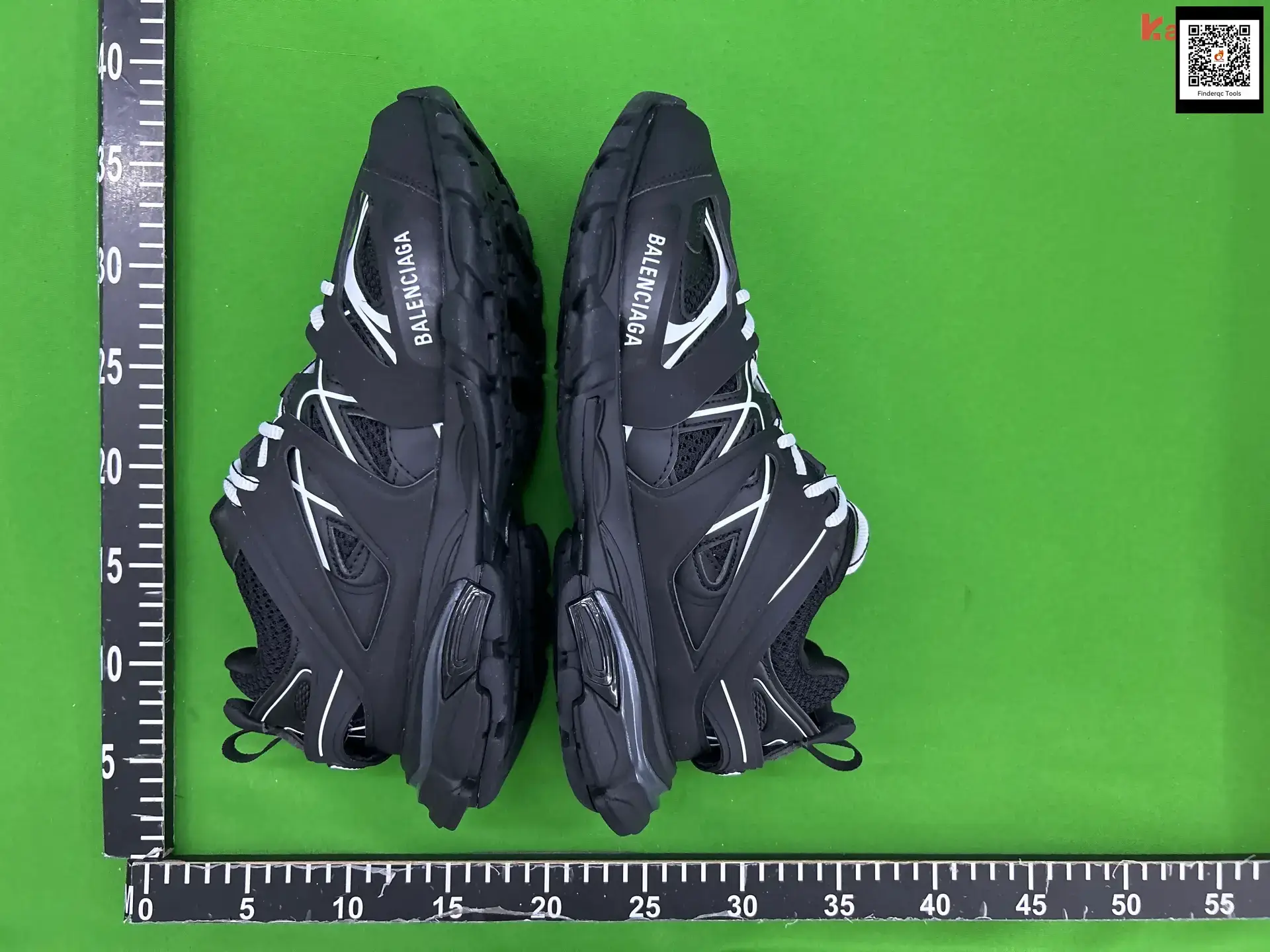 Balenciaga Track Black White Low-Top Sneakers