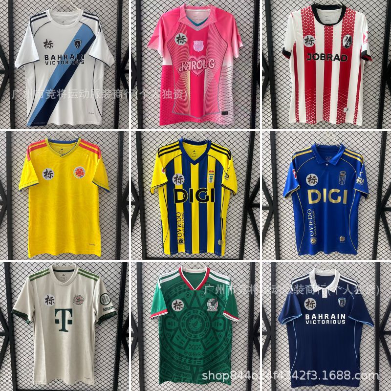 2526 New Unpopular Football Jersey Mexico Home Paris Fc Oviedo Bayern Argentina Messi Jersey