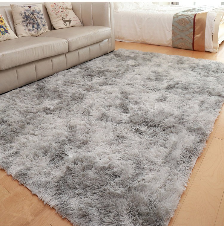 Ins Scandinavian Gradient Tie-Dye Carpet Bedroom Sofa Popular Same Style Full Room Bedside Bay Window Floor Mat Home Fotografie QC de pe 1688 pe Qualit.ly