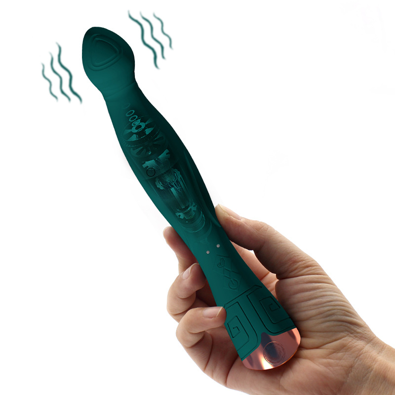 Female Vibrating Masturbation Device, Massage Stick, Vibrating Rod, Female Toy, Silicone G-Spot Stimulation Sex Toy