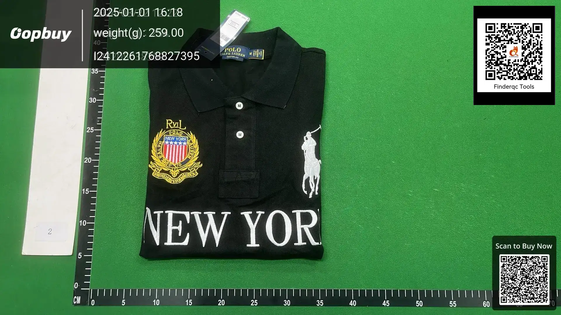 Polo Ralph Lauren New York Polo Shirt Black