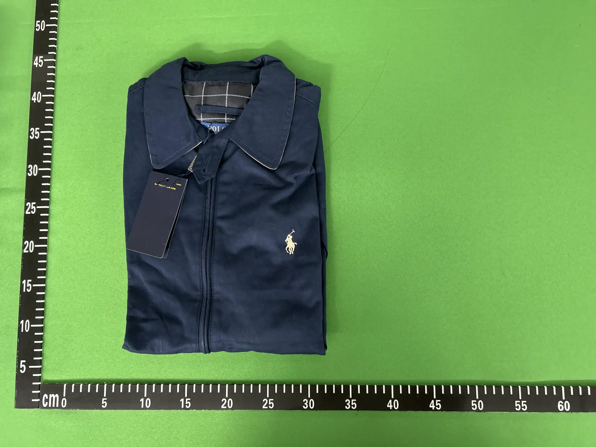 Left Small Size, Same Zipper, Plaid Lining, Three-Color Lapel Jacket 88030940
