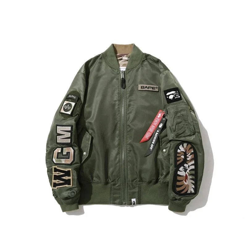 BAPE® WGM Bomber Jacket QC photo from WEIDIAN on Qualit.ly