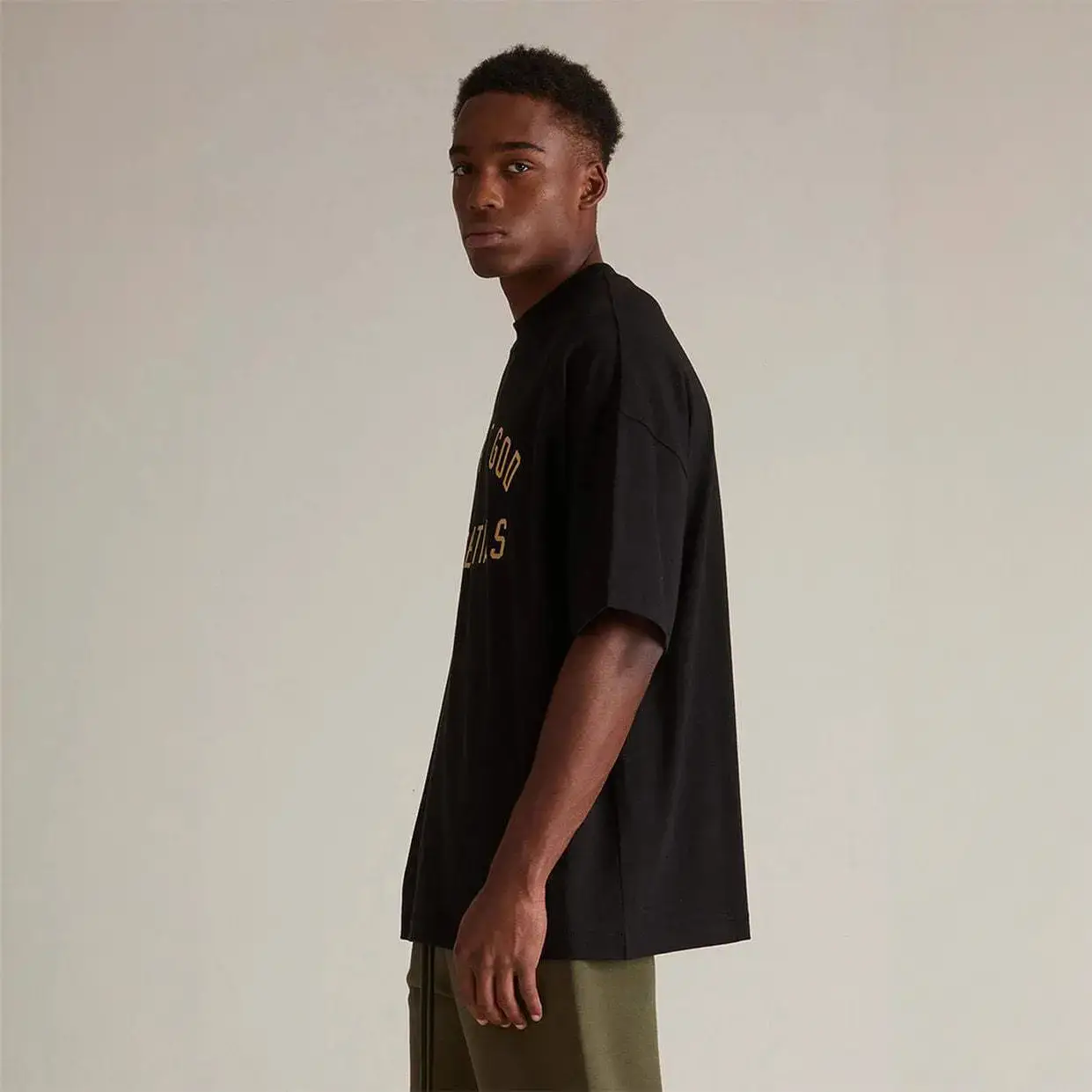 Fear of God Essentials Black Short Sleeve T-Shirt