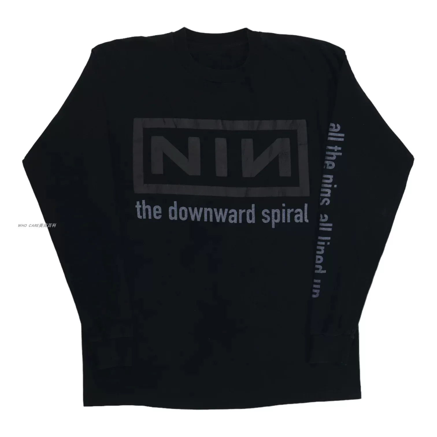 Nine Inch Nails Long Sleeve Band Rock Style American Basic Long Sleeve T-shirt
