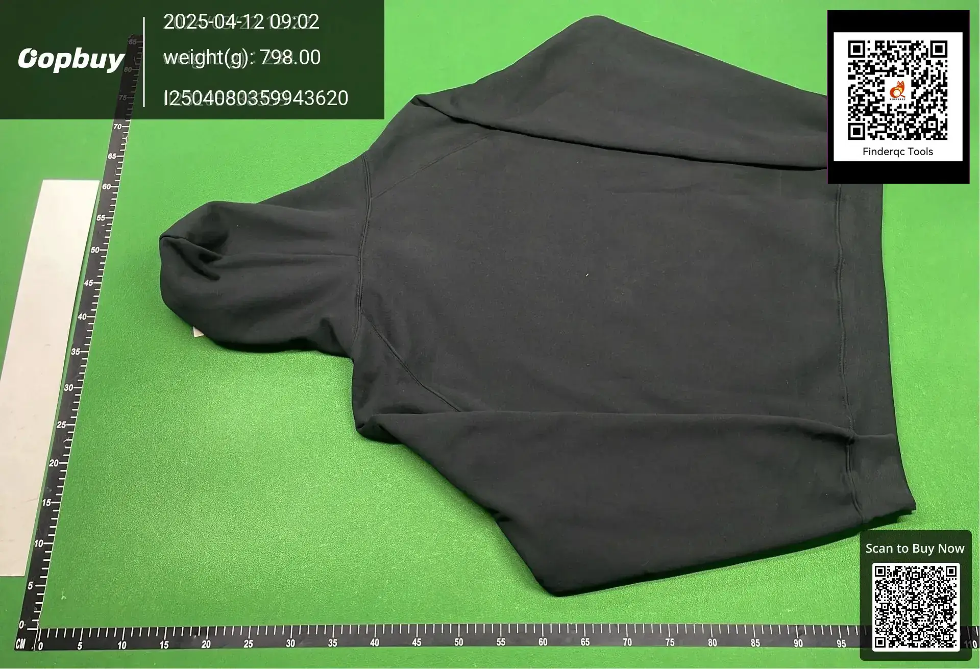 1977Essentials Fleece-Lined Hooded Sweatshirt American High Street Style Men's Niche Trendy Brand Ins Loose Fit