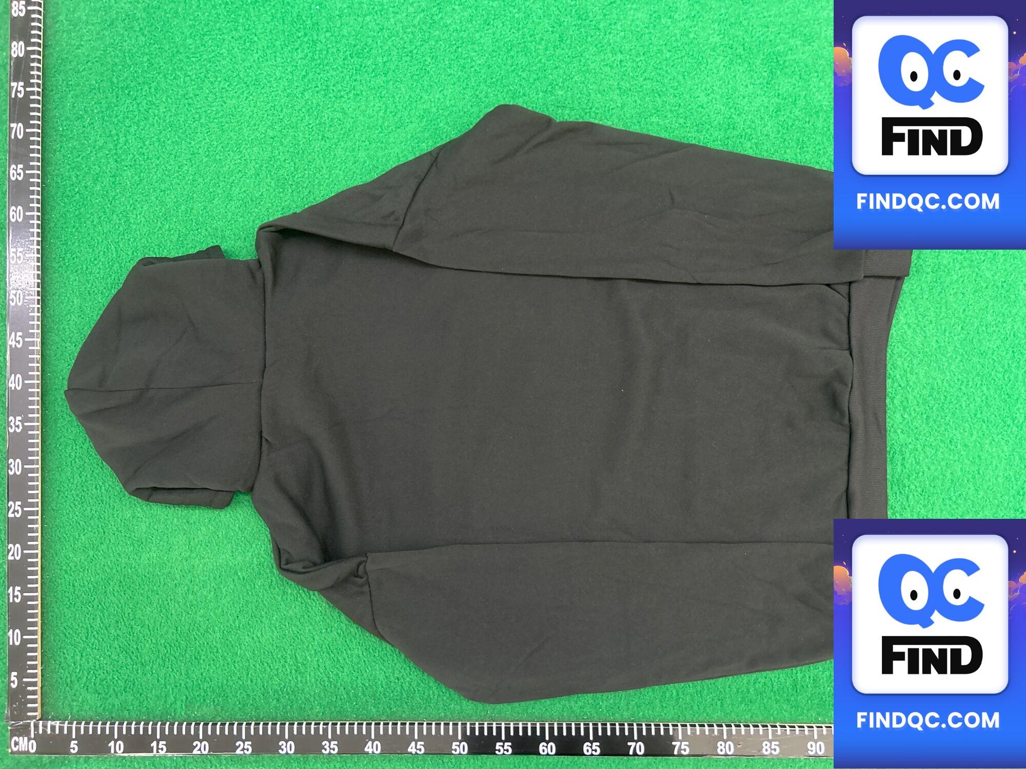 Nofs Street Hip-Hop Sports Suit Black Hooded Sweatshirt Pants QC