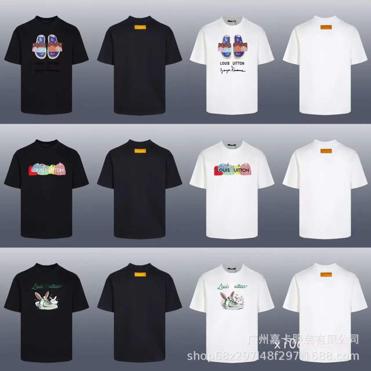 Donkey Home High Version 2025 Summer New Logo Letter Casual Loose Unisex Versatile Trendy T-shirt