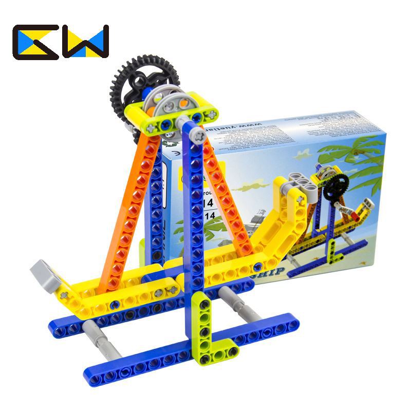 Factory Direct educational early education DIY compatible with Lego assembling building blocks teaching aids pirate ship series wholesale