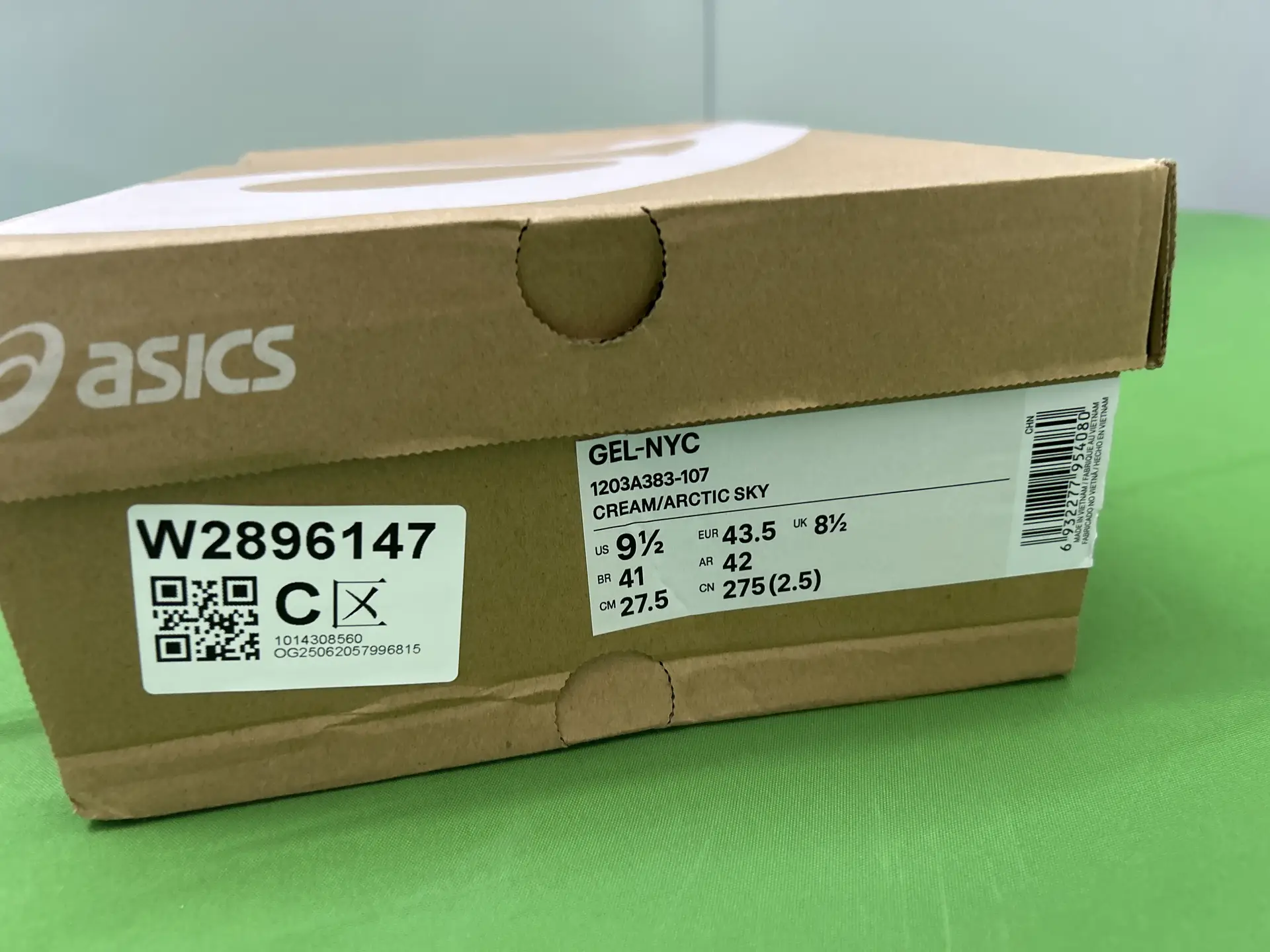 ASICS GEL-NYC CREAM/ARCTIC SKY