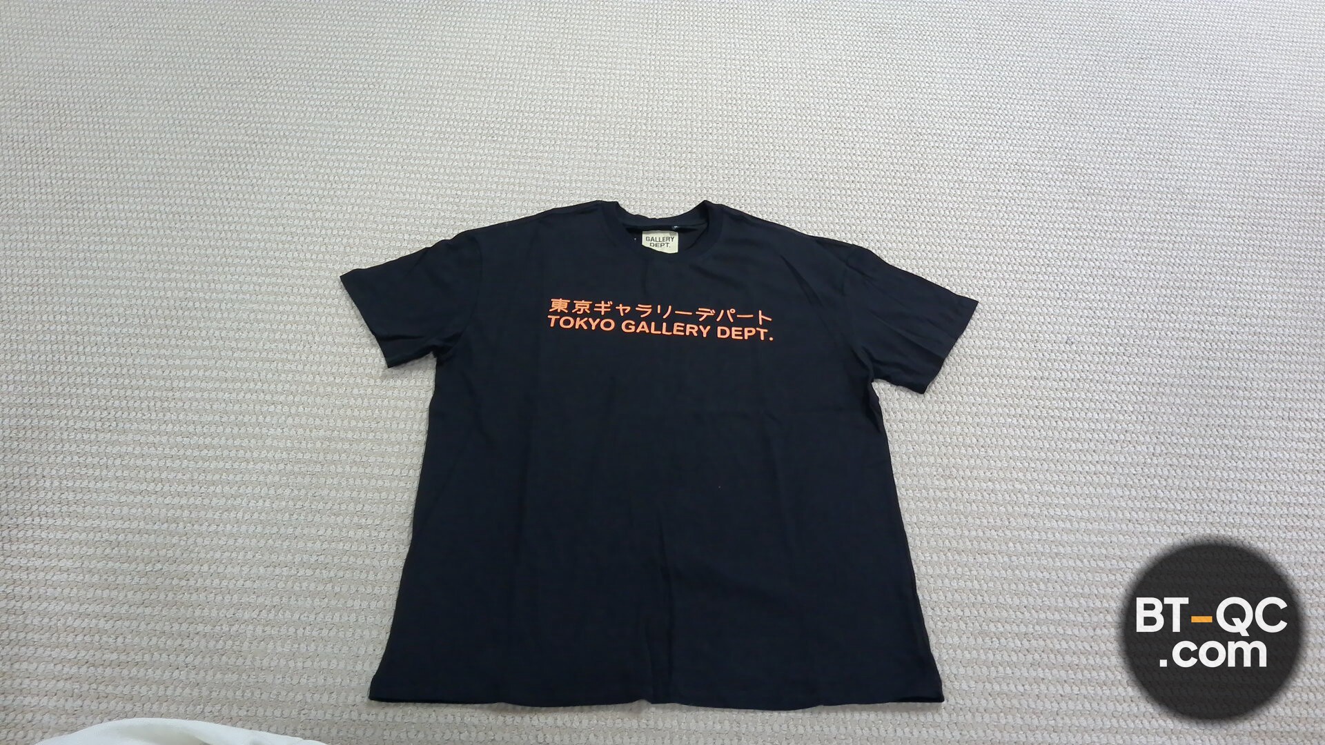 Vlone Fog Gallery Dept Basic Letter Logo Printed Short-Sleeved T-Shirt Pure Cotton Tee Trendy Loose Fit for Men QC