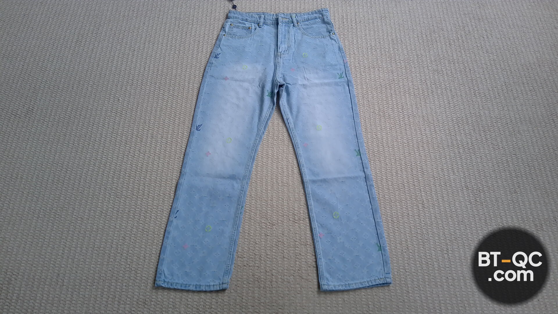 Louis Vuitton Monogram Cloud Jeans QC