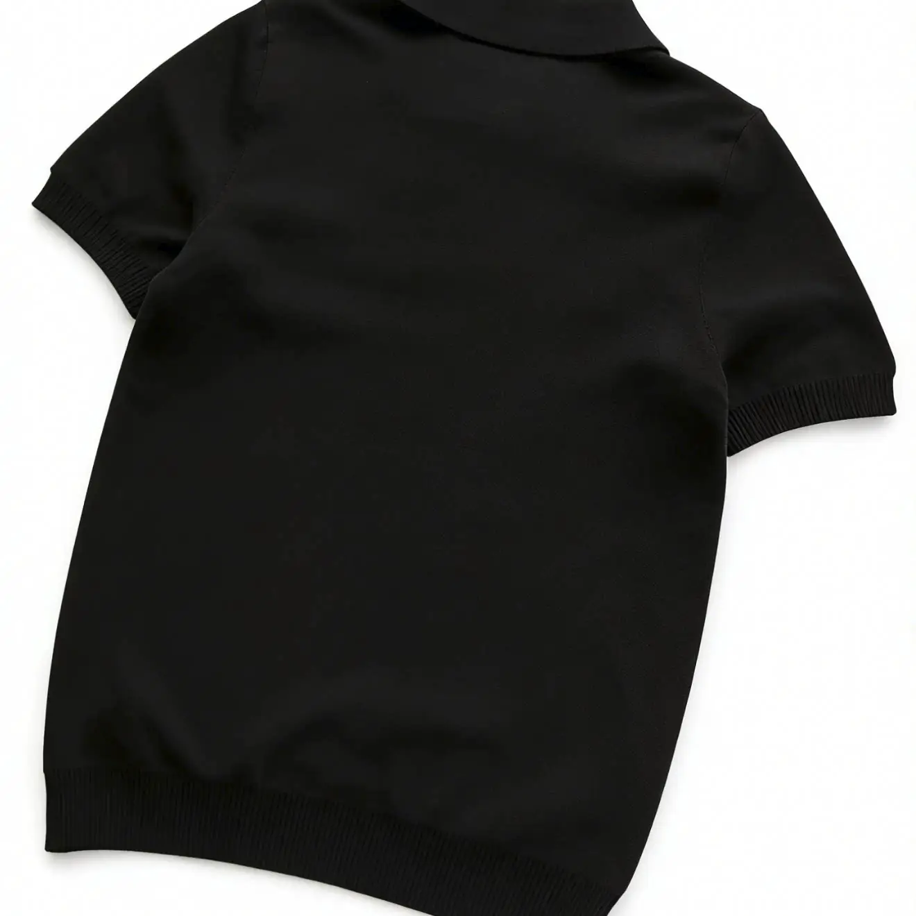Left Side Embroidered Small Logo, Sixteen Colors, Turn-Down Collar, Short Sleeves 55033101