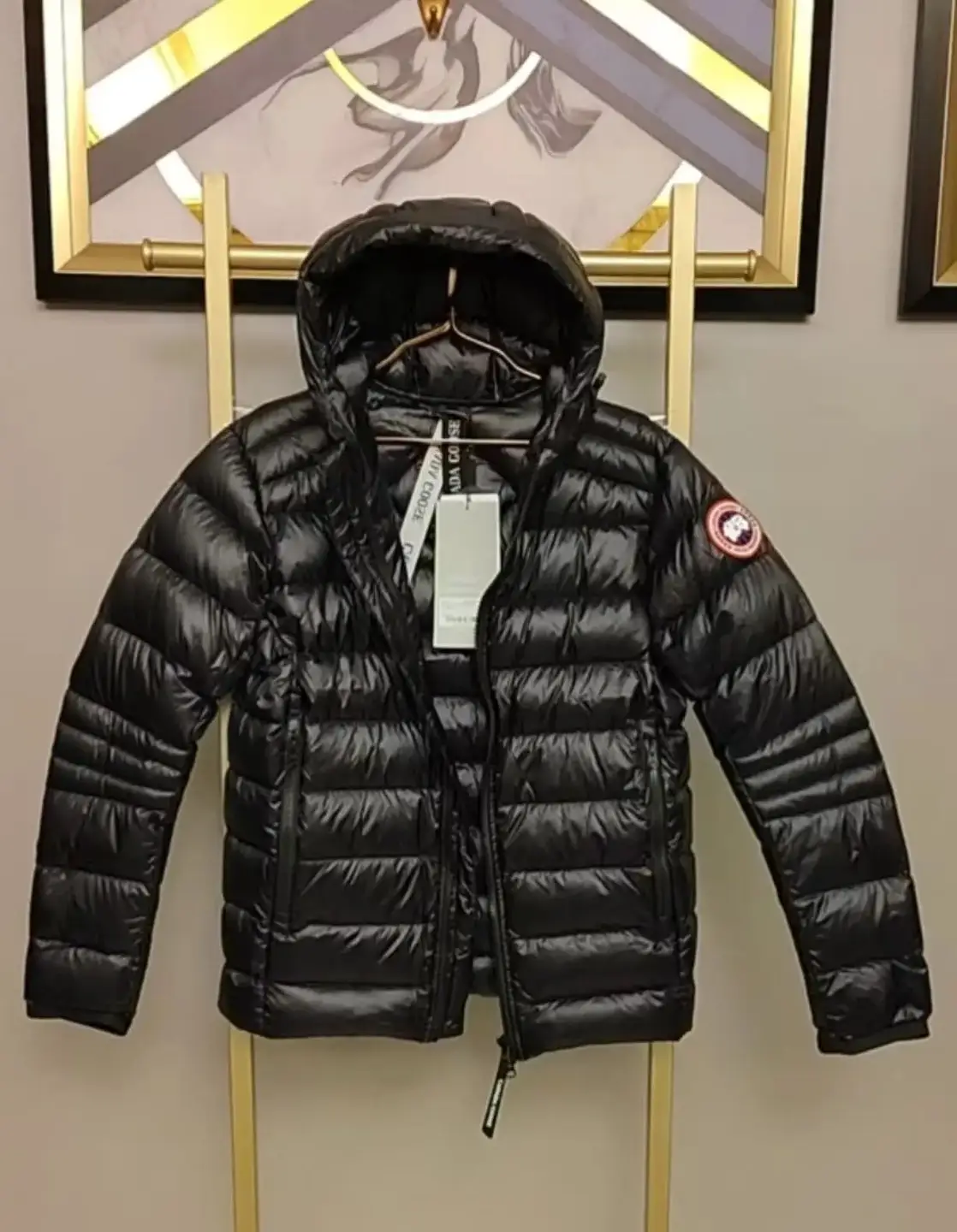 Canada Goose Black Down Jacket