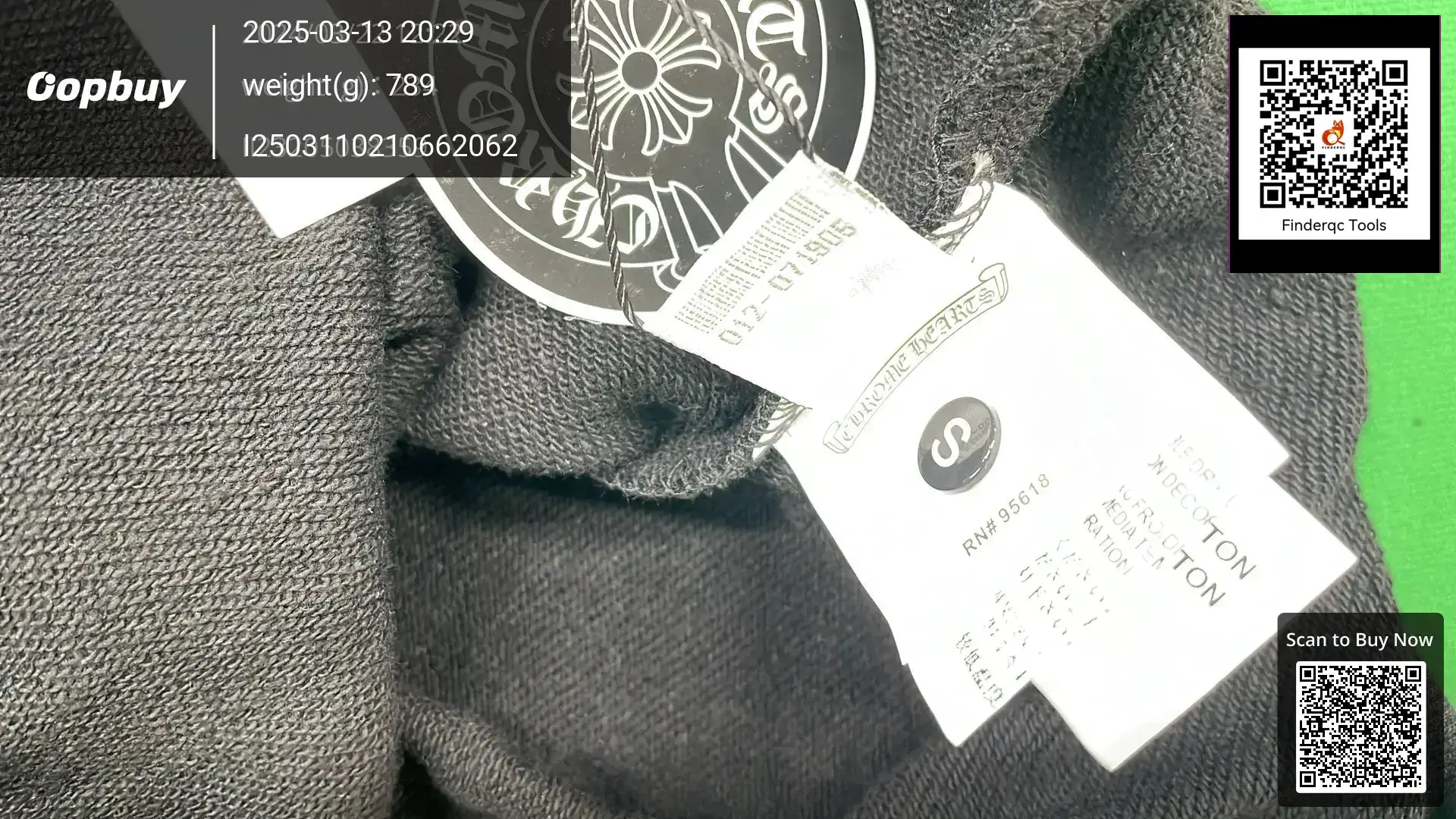 25ss correct version of Chrome Hearts gram Luo cross hooded vests Joker trend fashion wholesale