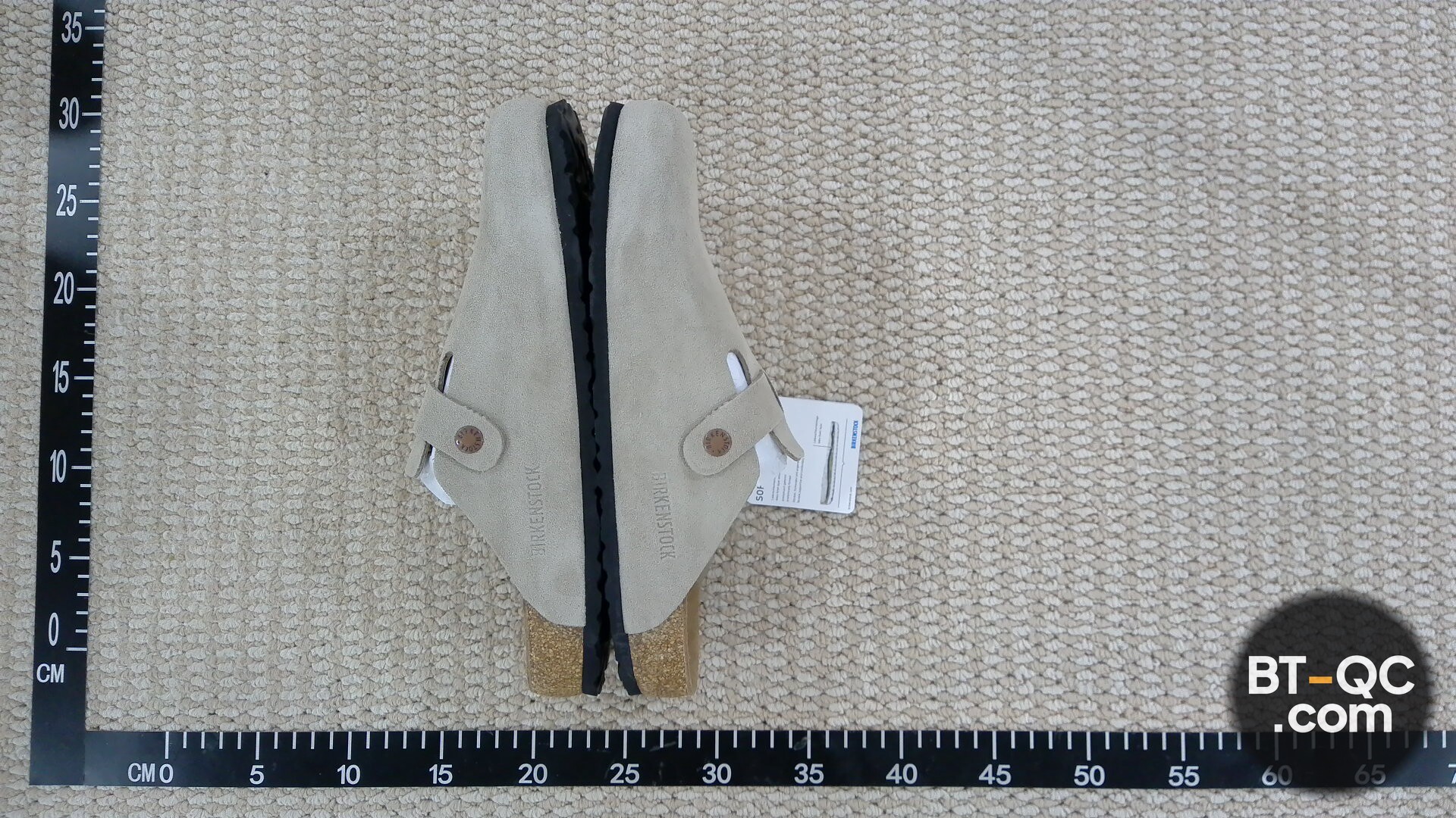 Birkenstock Boston Soft Footbed Sand Suede Clogs QC