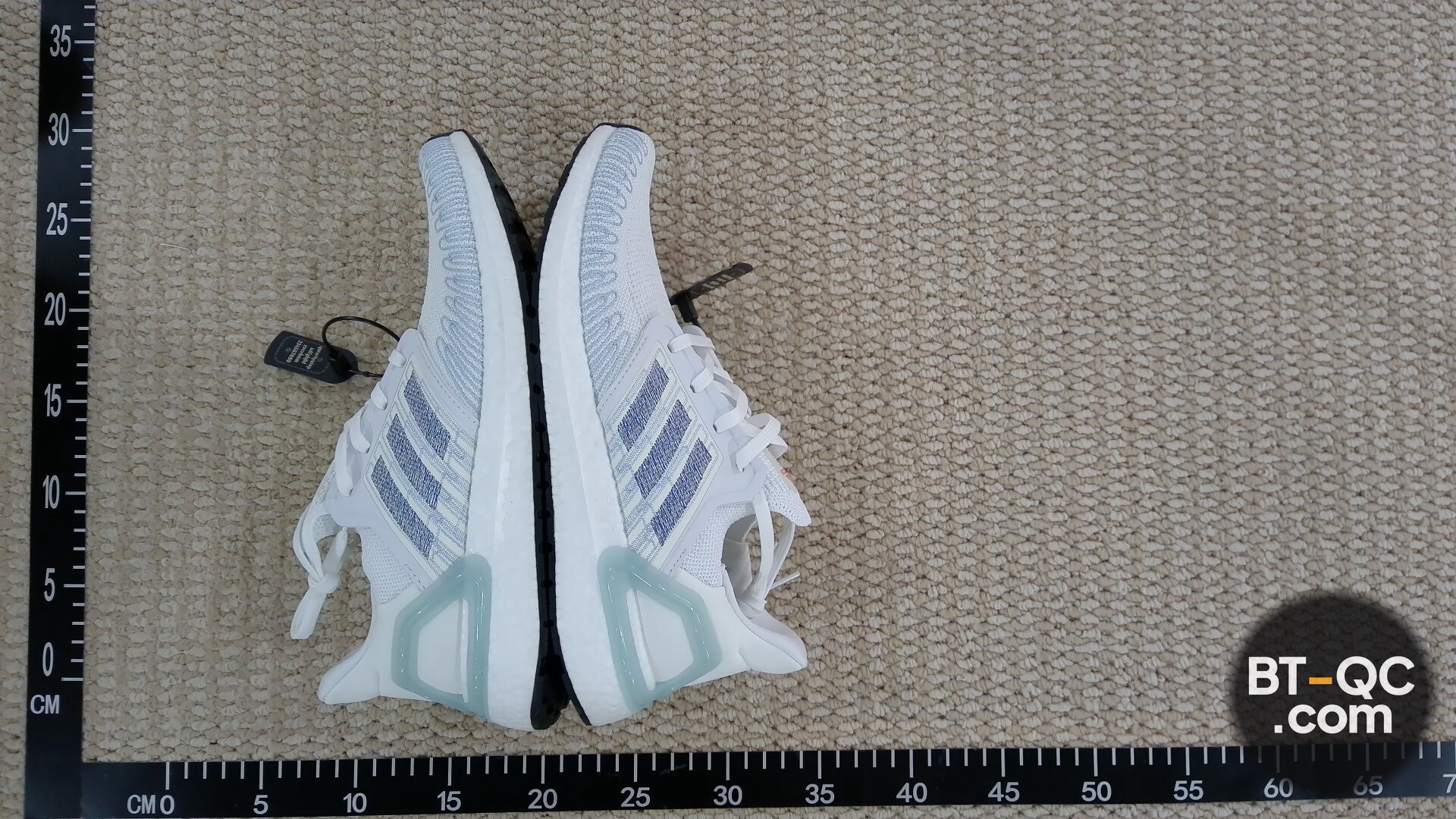 Adidas Ultraboost 20 White Blue Sneakers QC