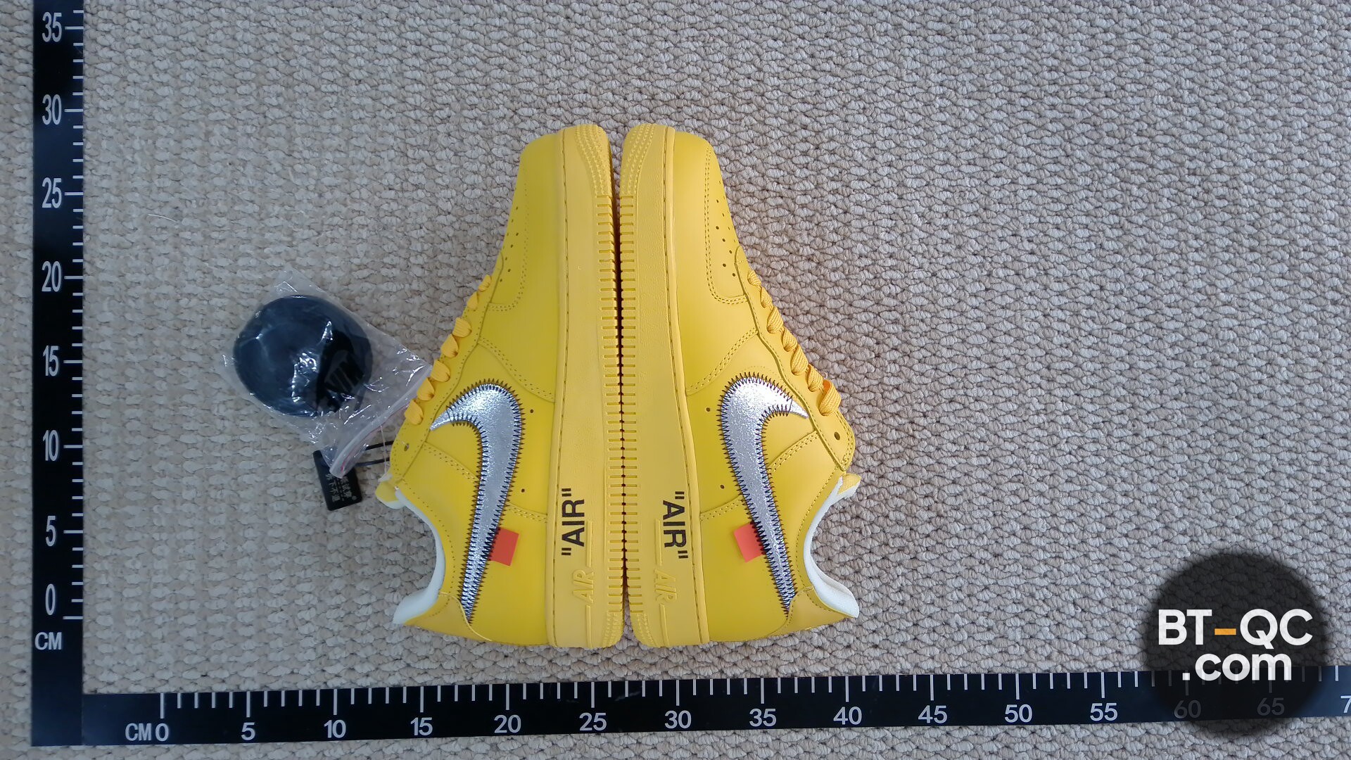 Nike Air Force 1 Low Yellow Silver QC