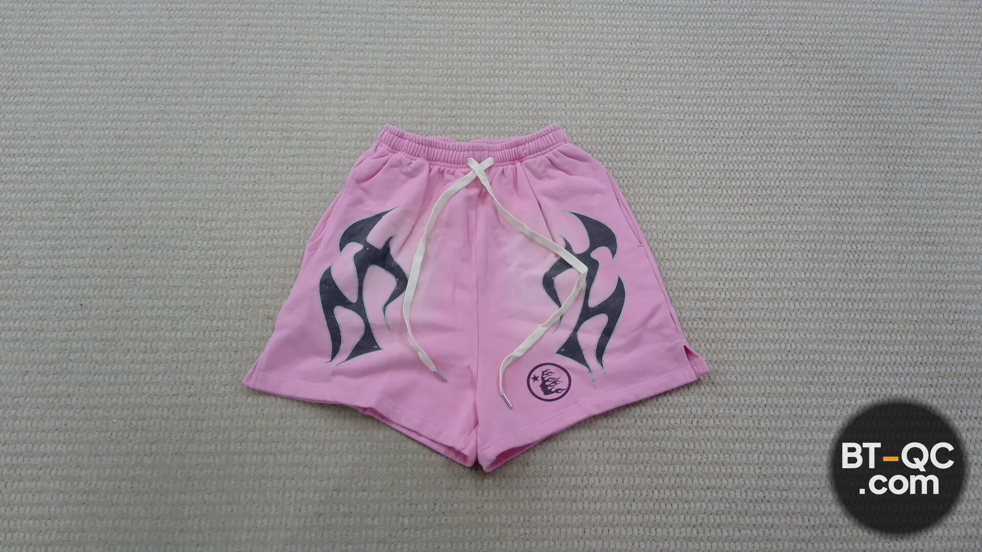 Hellstar Pink Flame Shorts QC