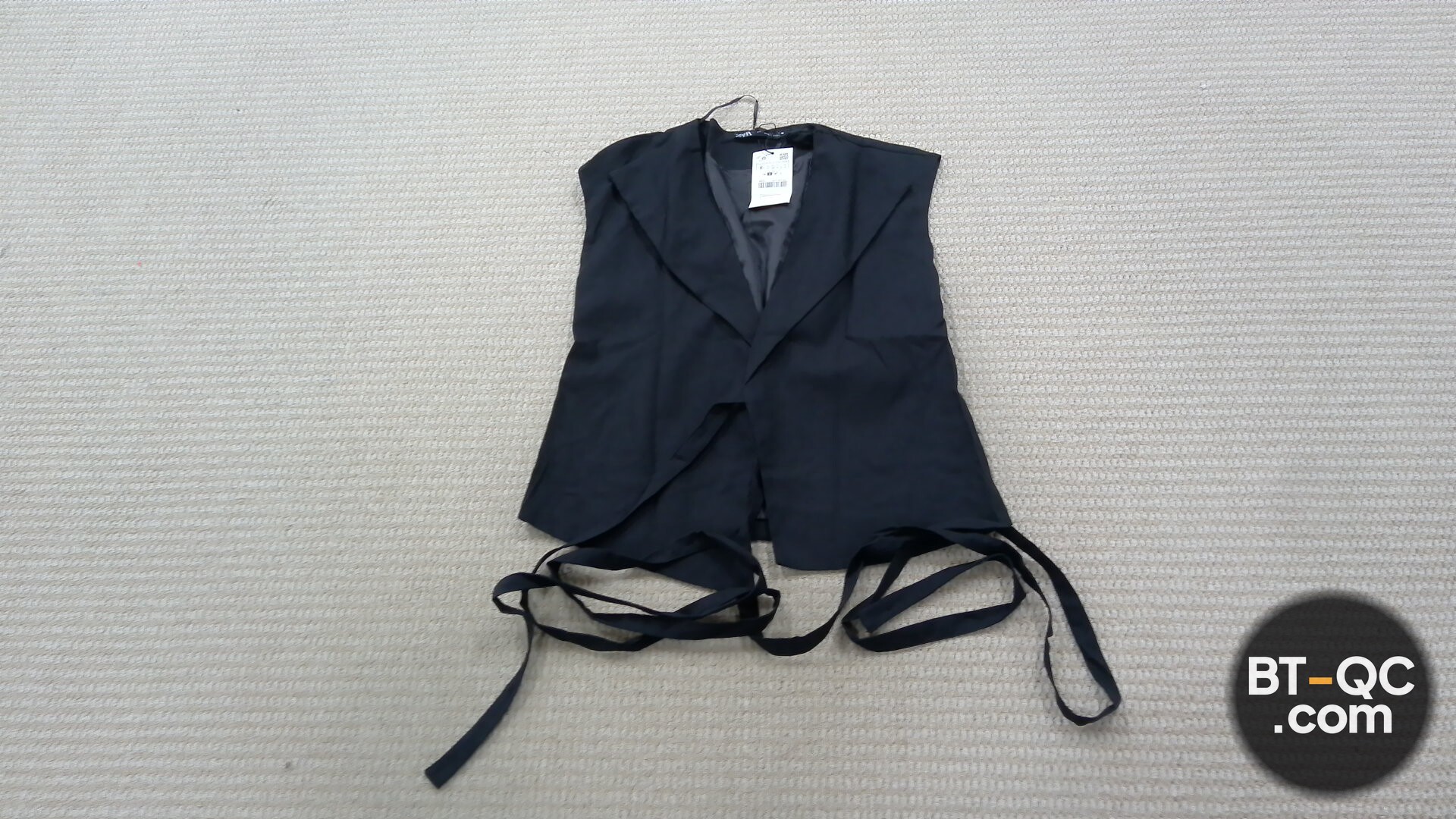ZARA Black Sleeveless Vest QC