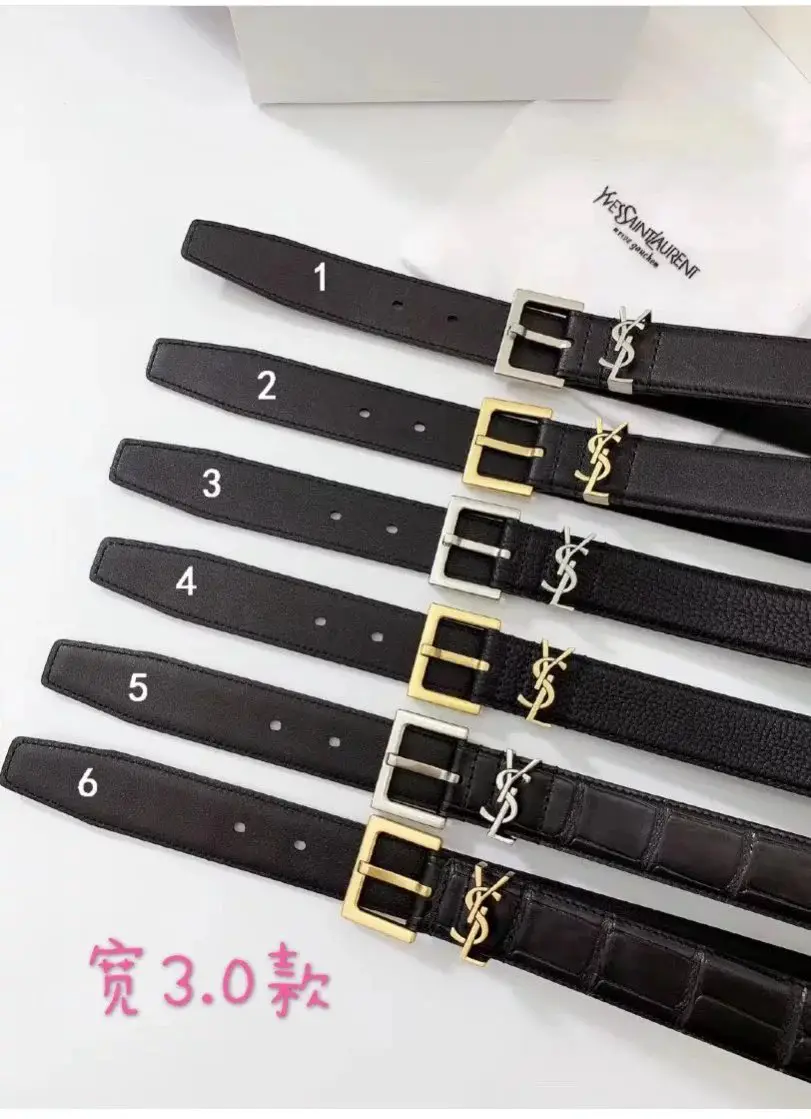 Y Belt 3.0 Narrow Women's Full Genuine Leather Poplar Grove Belt Casual Hundred Business Pants Belt