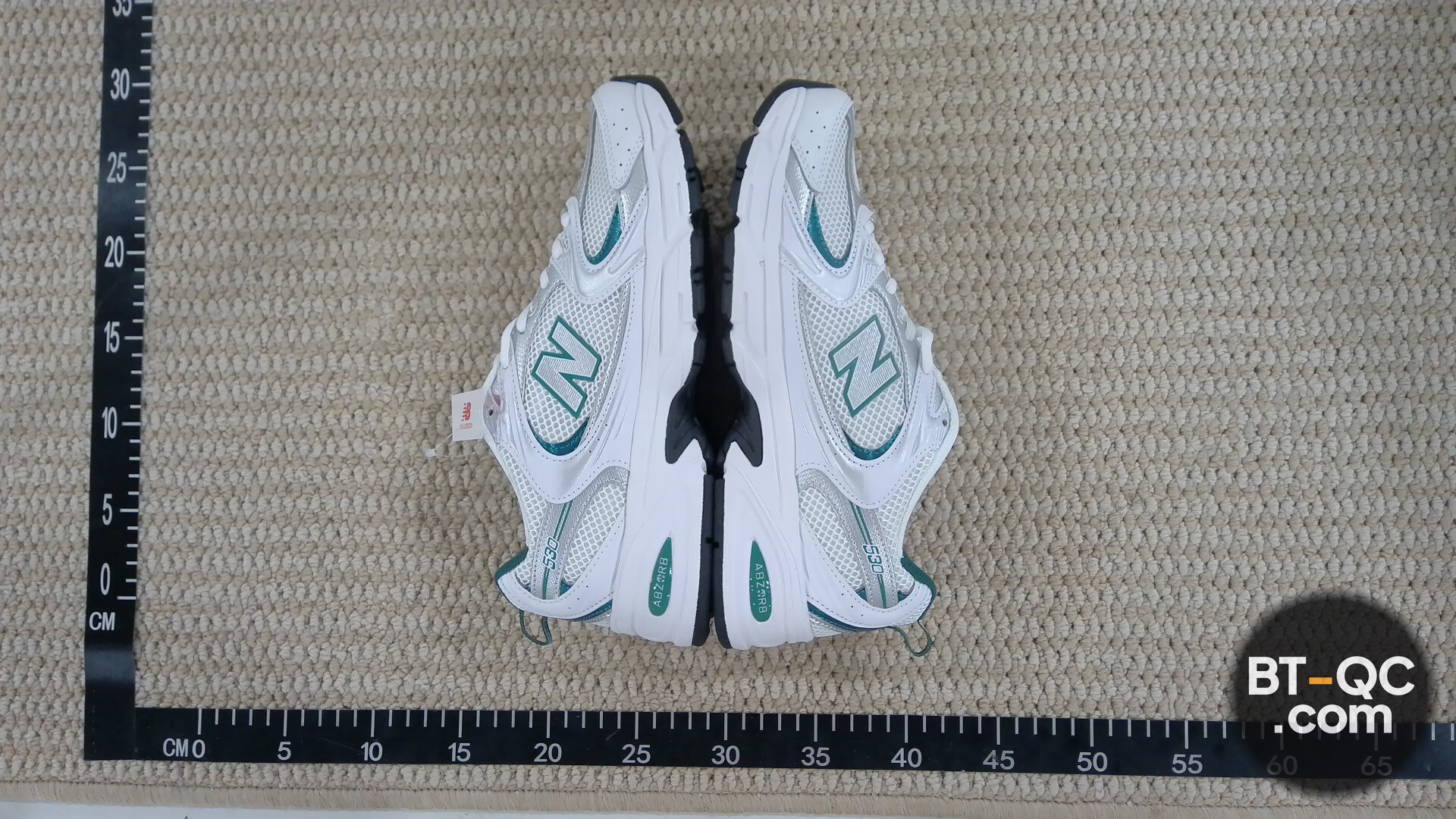 New Balance MR530AB Sneakers White Green QC