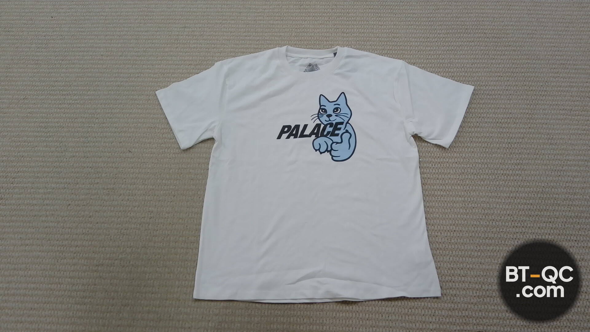 Palace Cat T-Shirt White QC