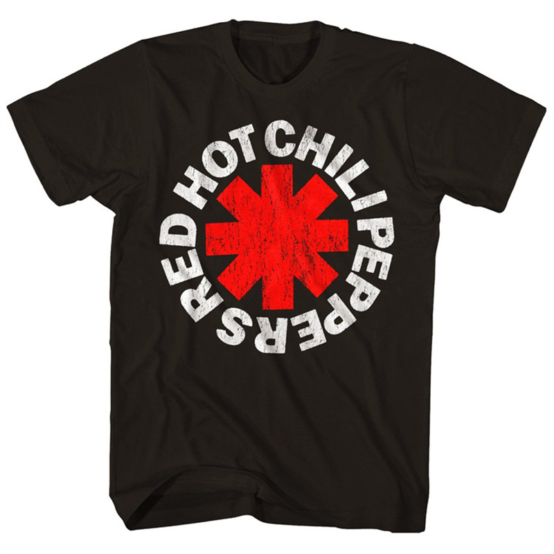 Red Hot Chili Peppers Rock Short-Sleeved T-Shirt Men's Punk Summer t QC-foto från 1688 på Qualit.ly