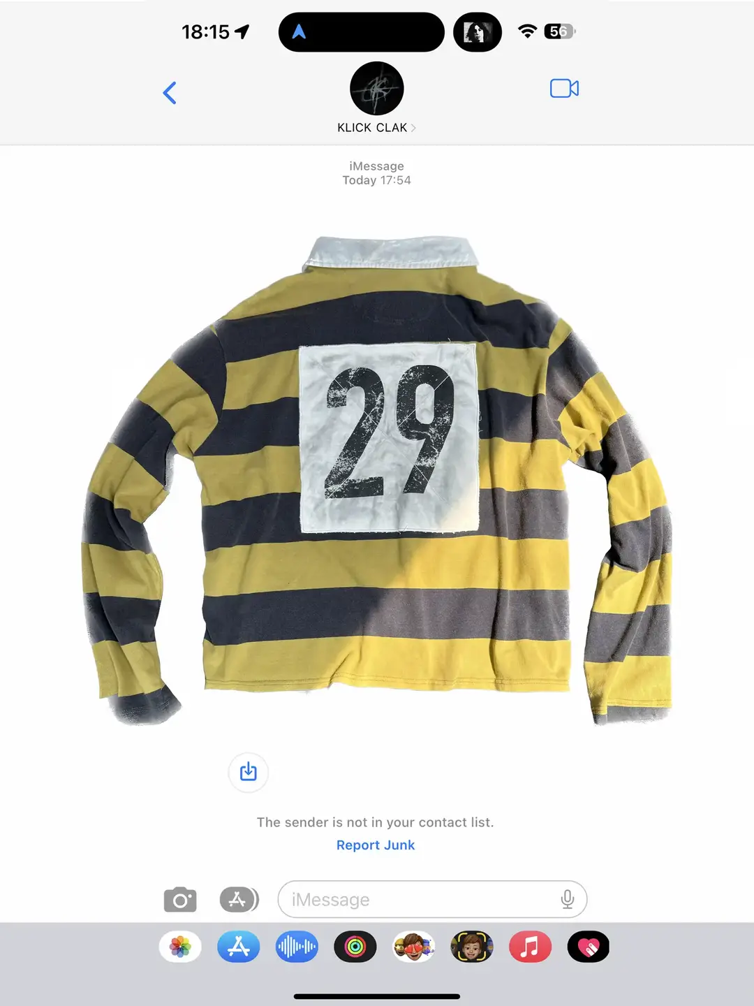 Klickclak25Aw Retro Stripes Patch Embroidered Print Polo Fir Casual Long sleeves Inner Wear T-Shirt Men and Women
