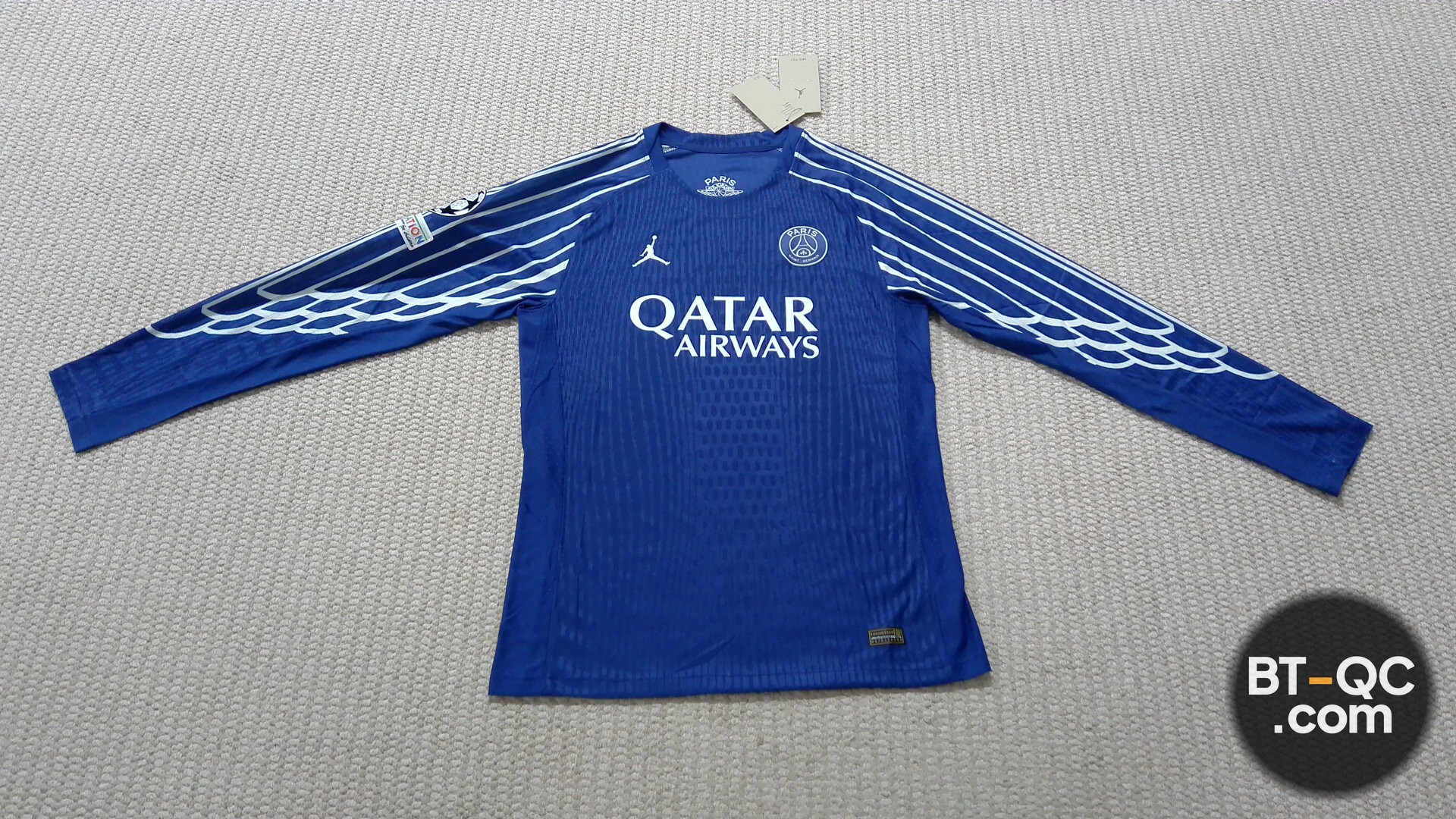 Paris Saint-Germain 2024-2025 4th Long Sleeve Jersey QC