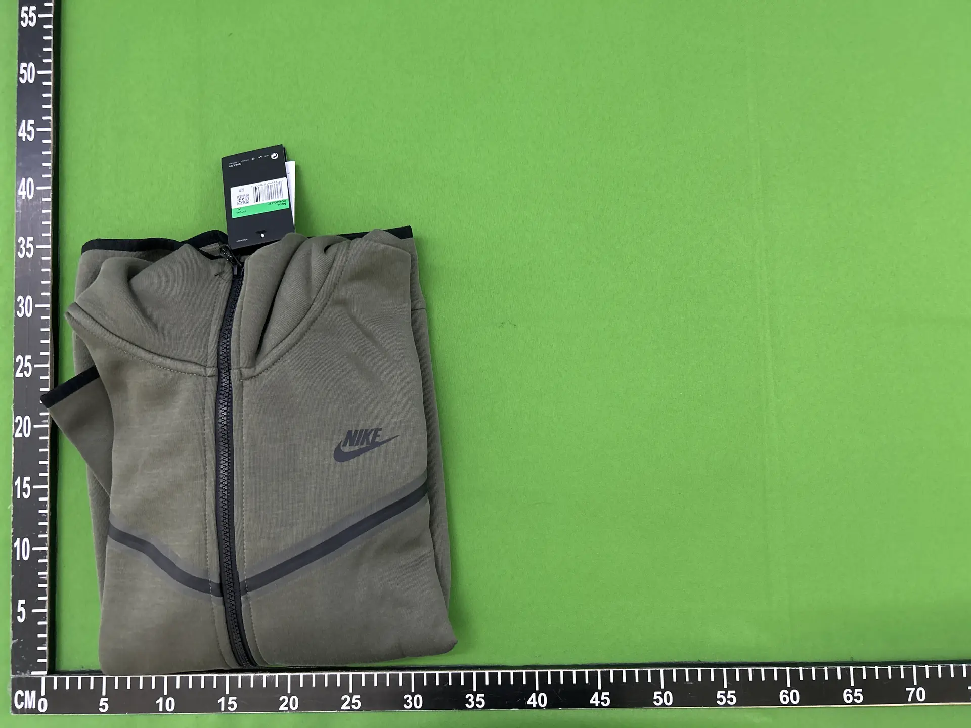 Nike Tech Fleece Full Zip Hoodie Olive