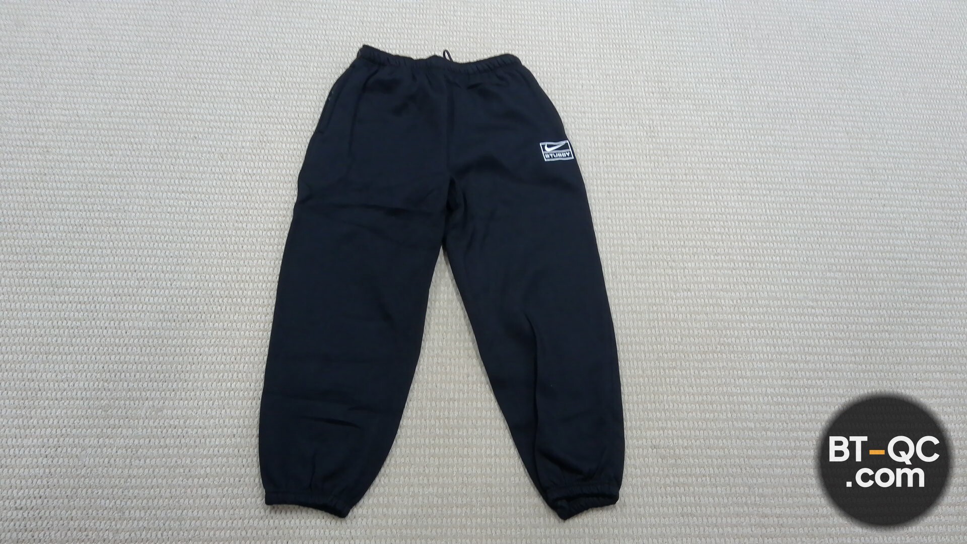 Nike Stussy Track Pants Black QC