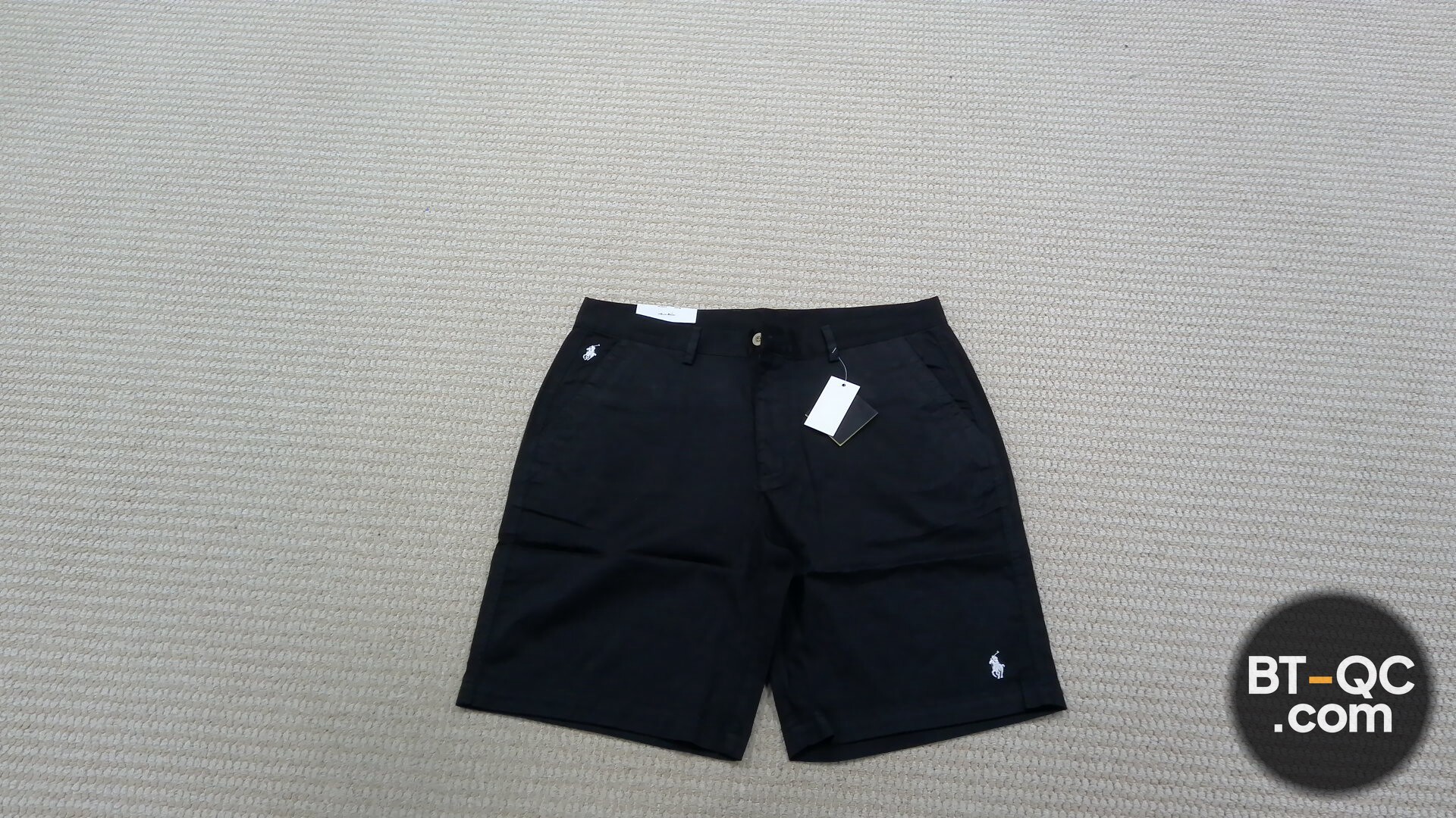 Ralph Lauren Polo Chino Shorts Black QC