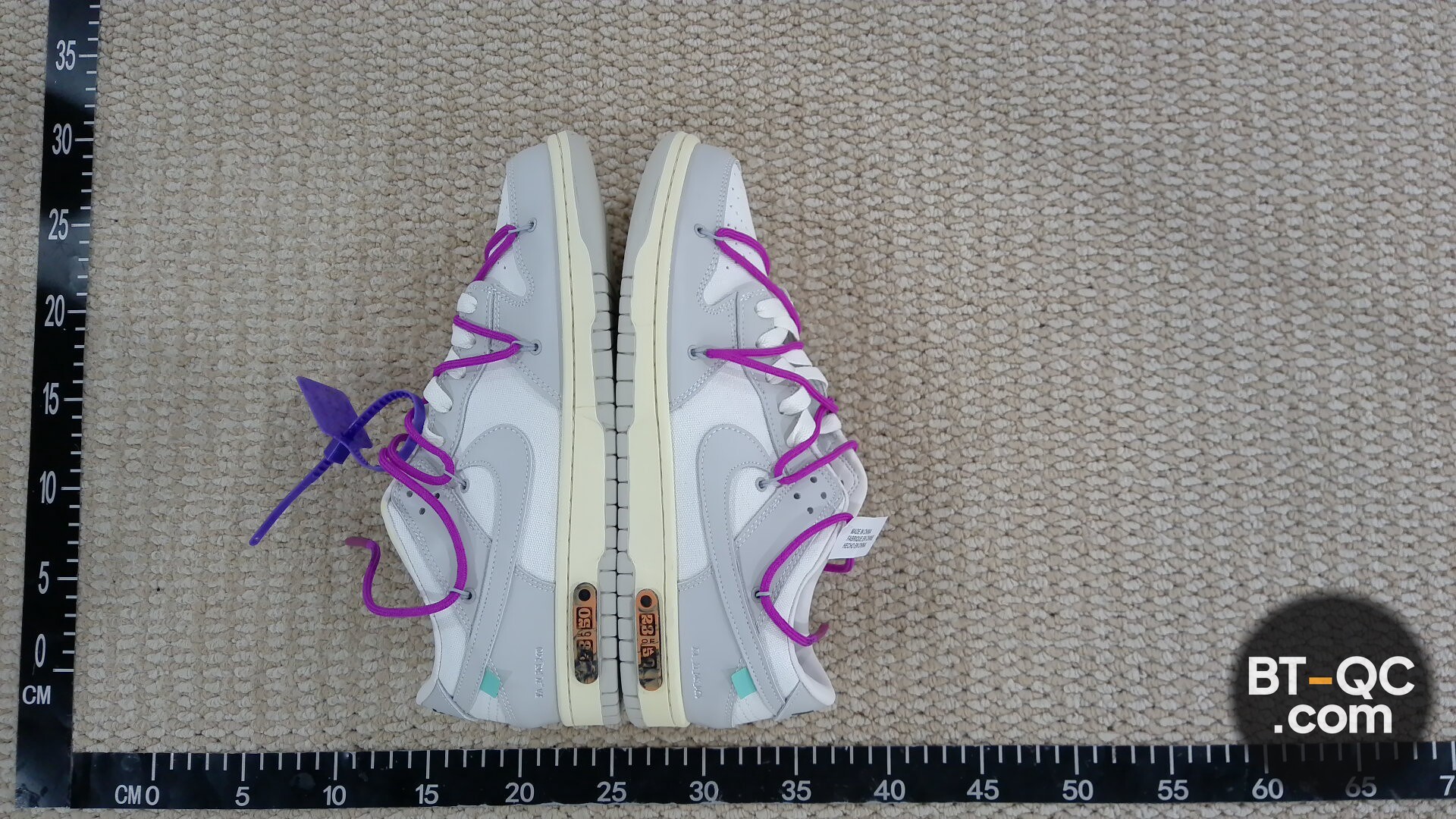 Nike Dunk Low Off-White Lot 11 Sneakers QC