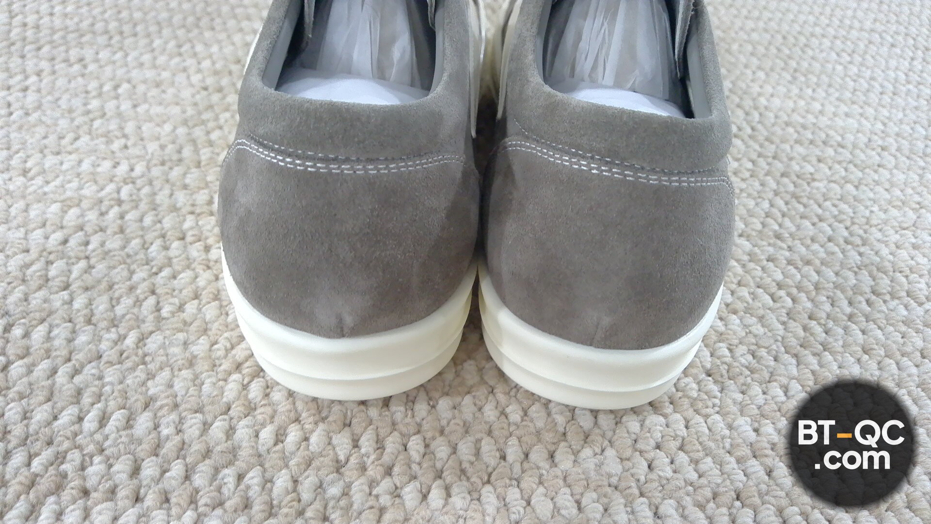 Rick Owens DRKSHDW Low Top Sneakers Grey — fotografie QC 3