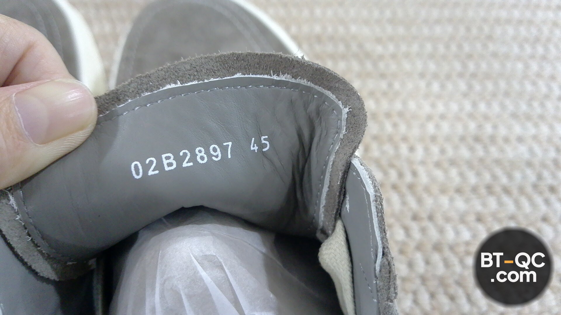 Rick Owens DRKSHDW Low Top Sneakers Grey — fotografie QC 2