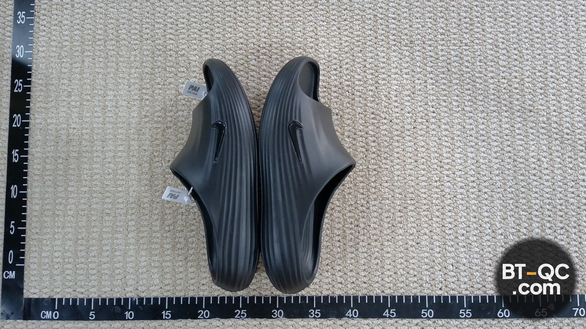 Nike Reactx Rejuven8 Slides Black QC