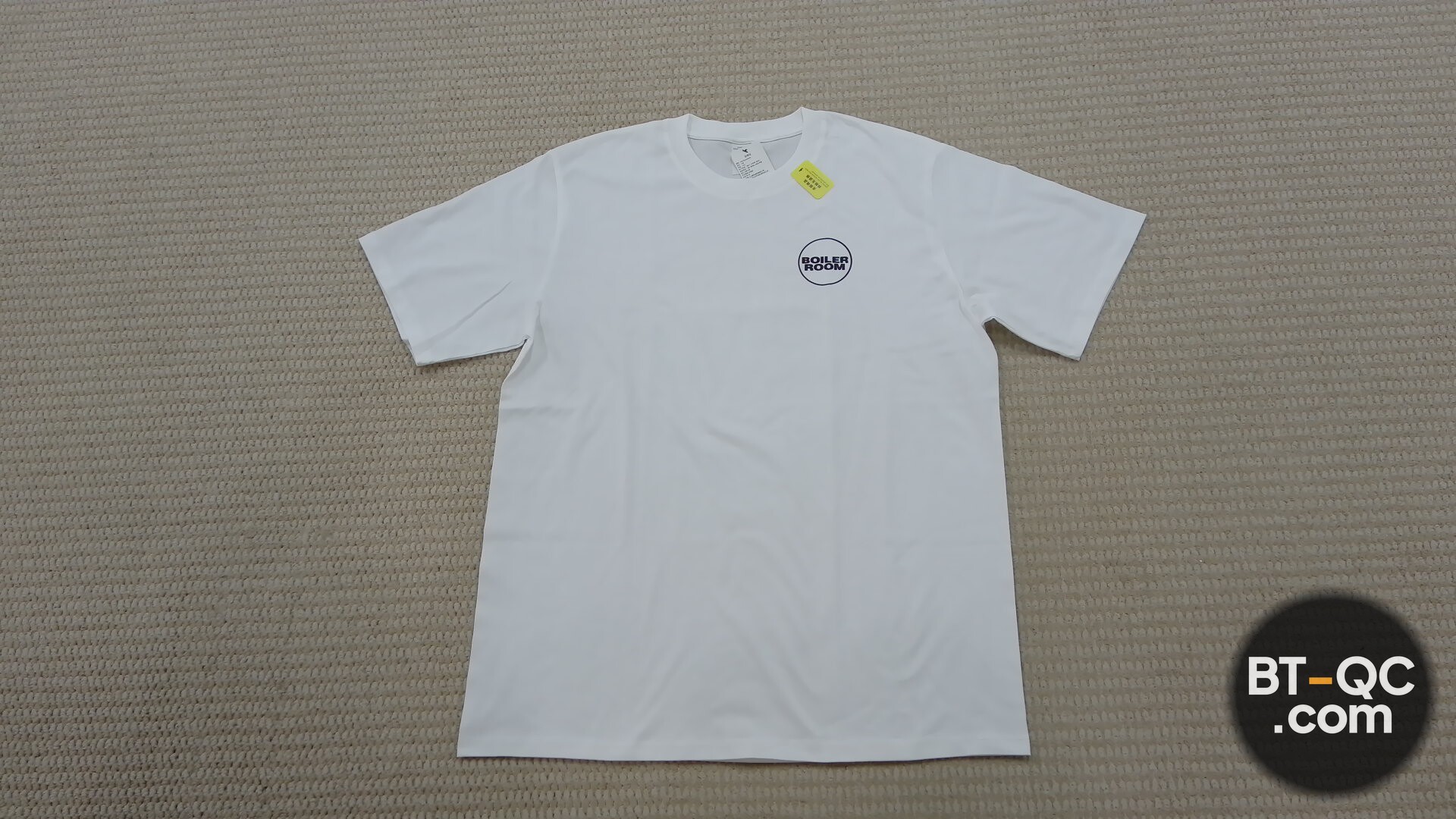 Boiler Room White T-Shirt QC