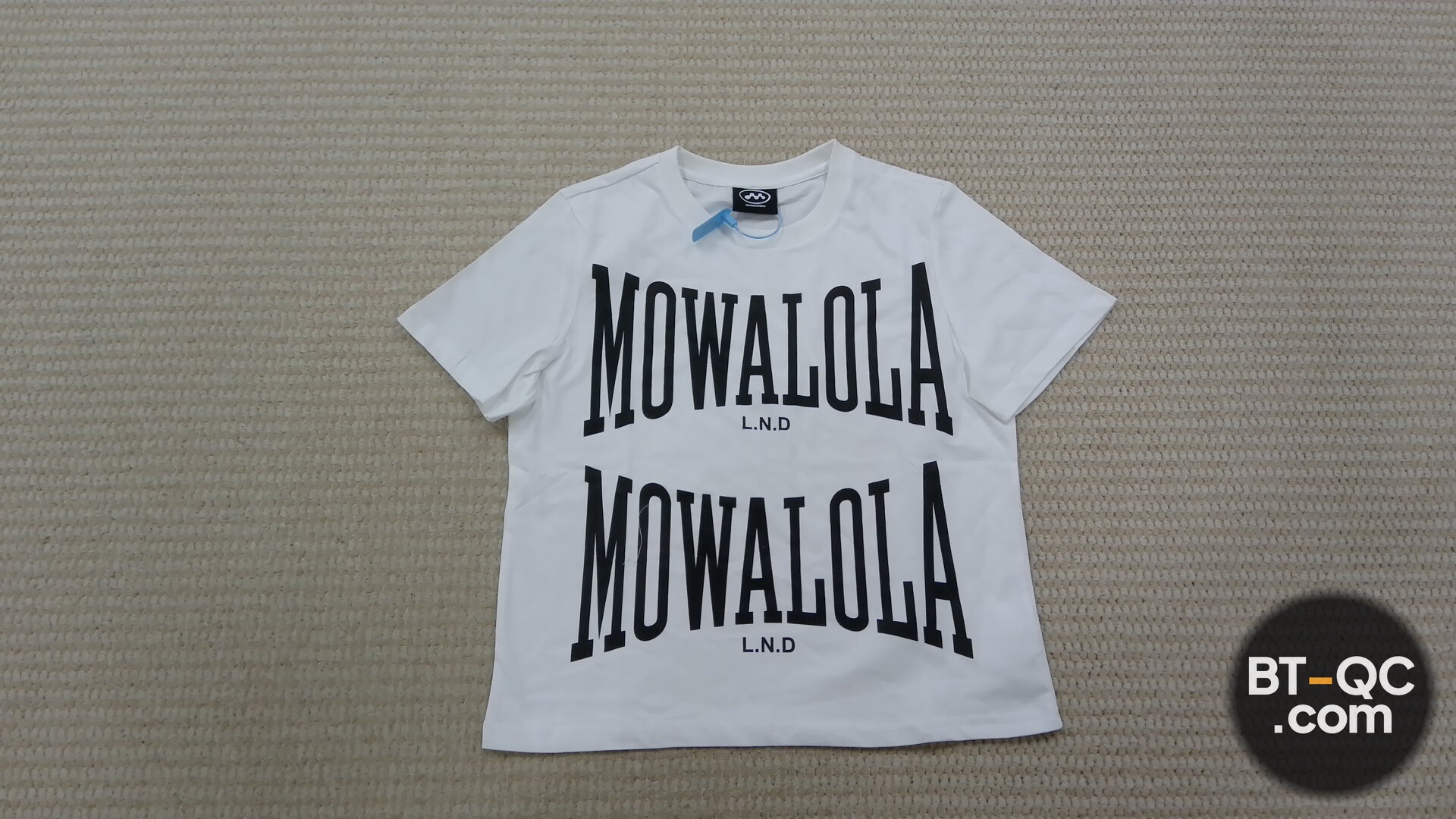 MOWALOLA LND White T-Shirt QC