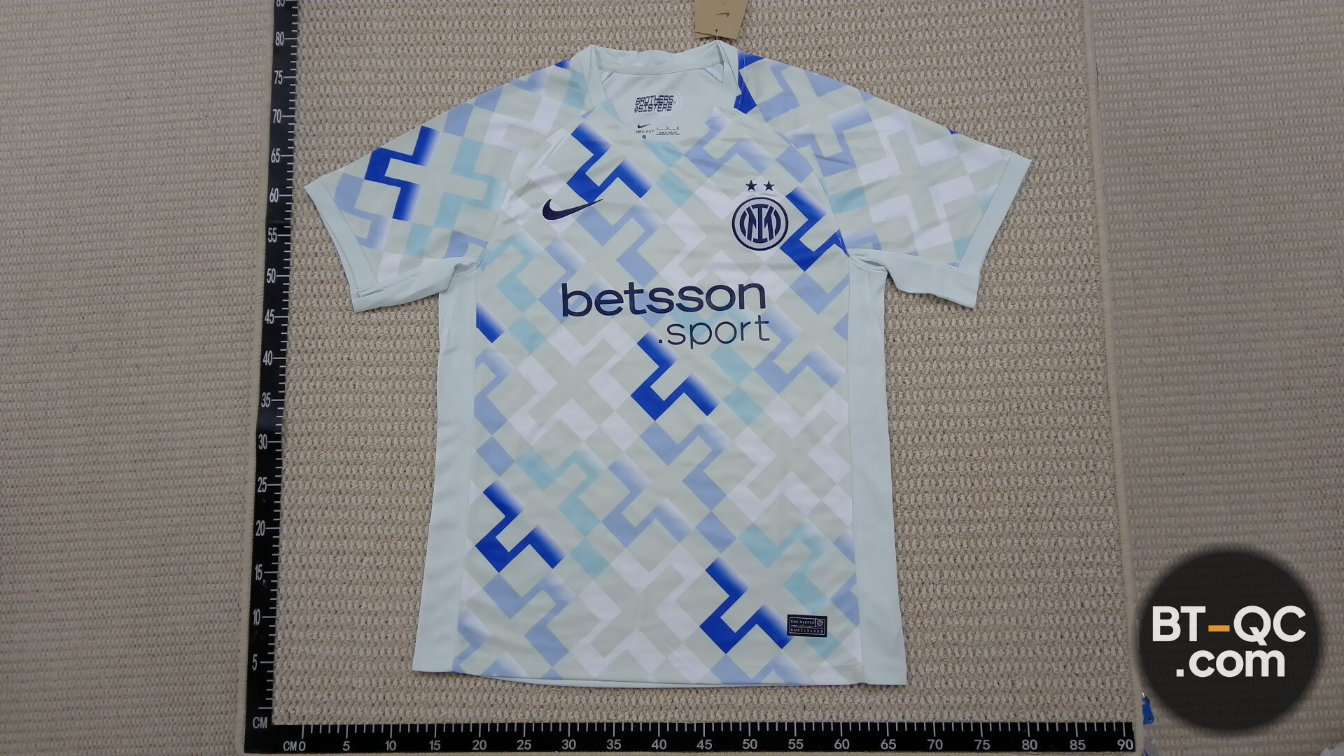 Nike Inter Milan 2023 White Blue Jersey QC