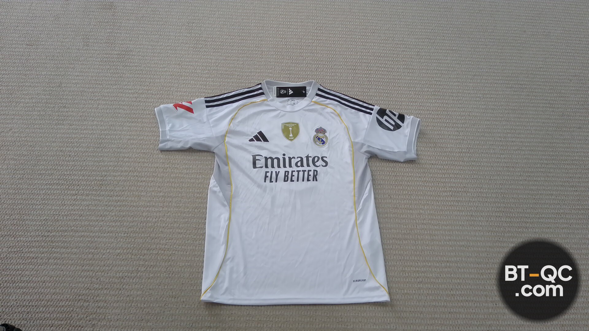 Real Madrid 2025-2026 Home Jersey QC