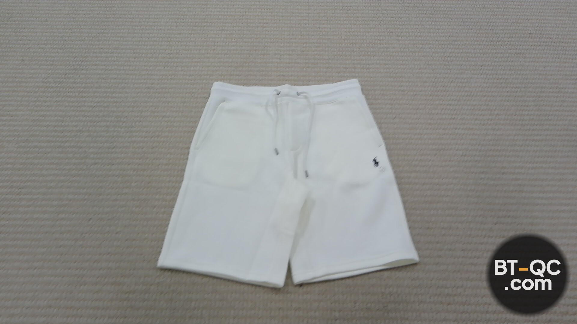 Ralph Lauren Custom Slim Fit Shorts White QC
