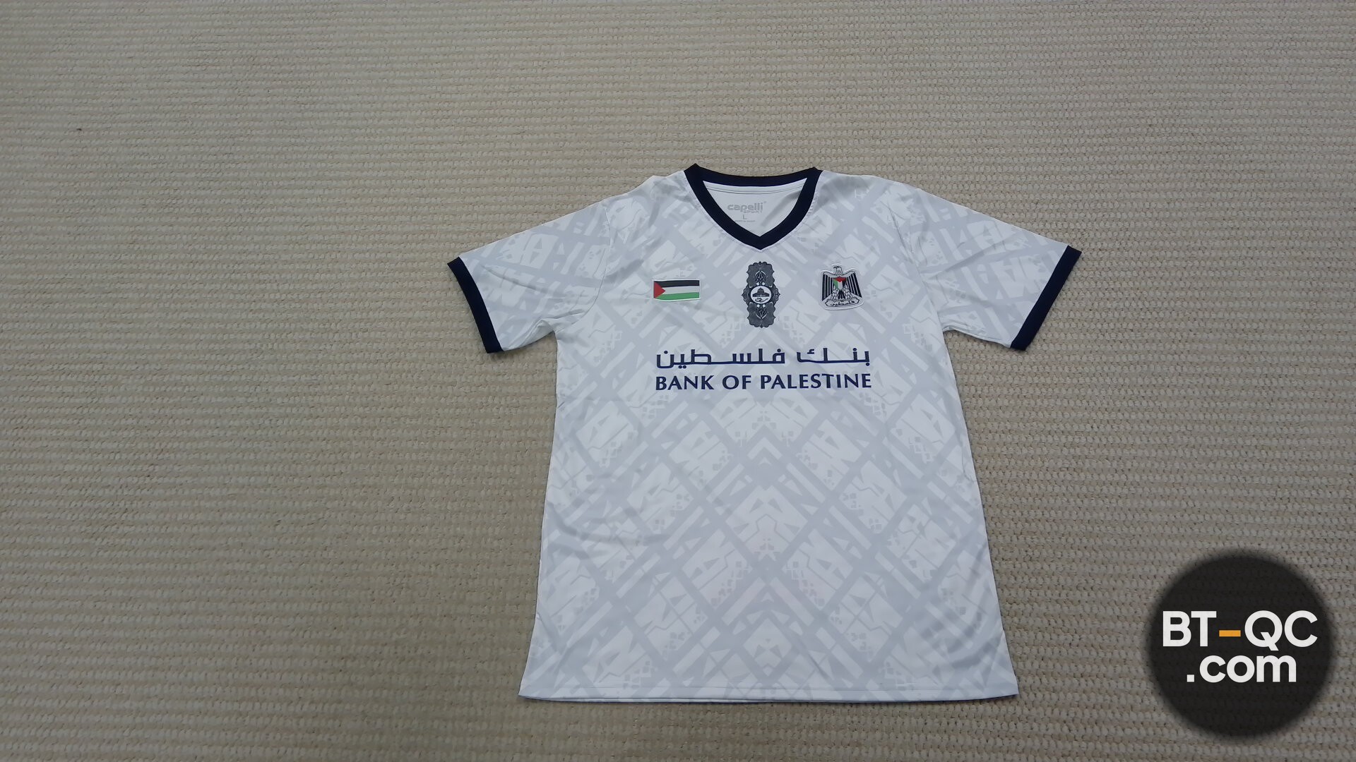 Capelli Sport Palestine Bank of Palestine Jersey QC