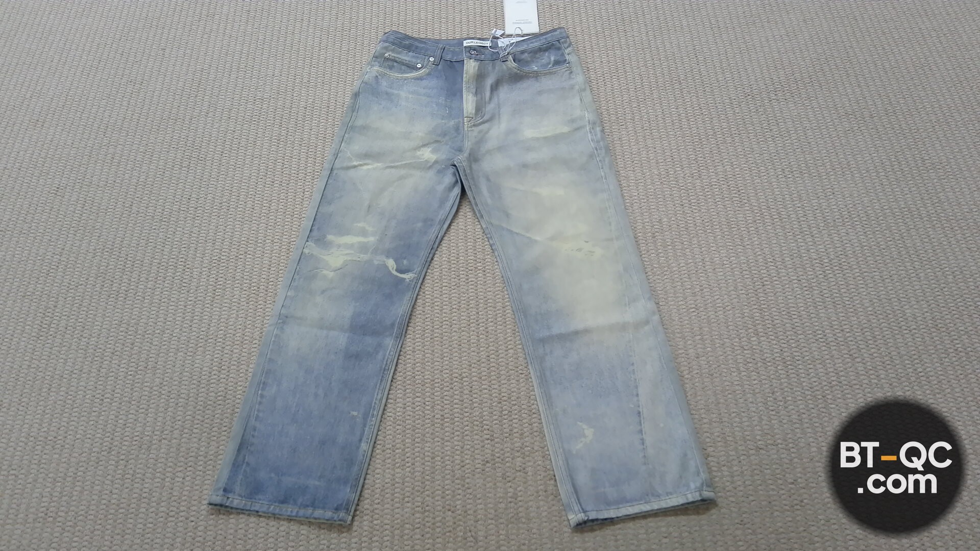 OUR LEGACY THIRD CUT M2245TP Light Wash Jeans QC