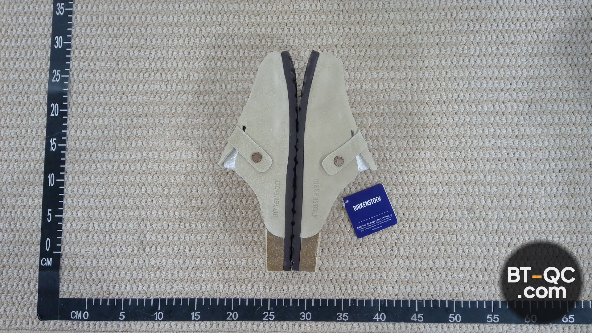 Birkenstock Boston Soft Footbed Clogs Beige QC