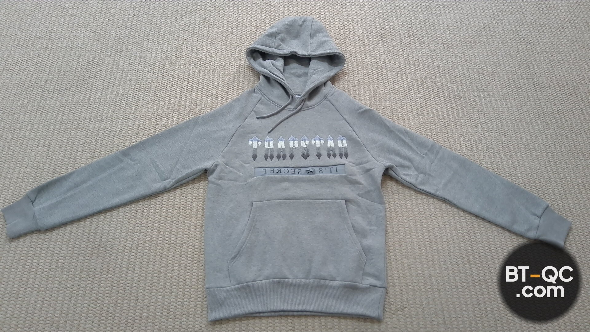 Trapstar tracksuit grey QC