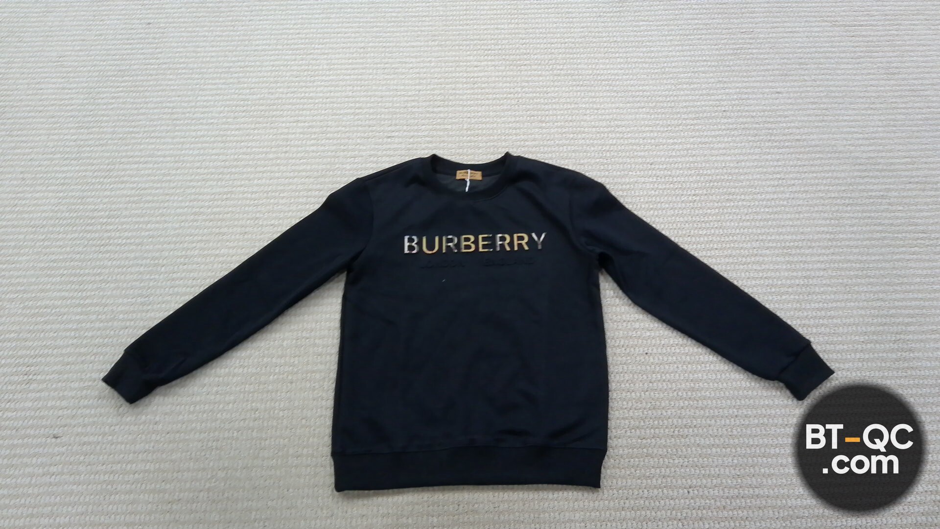 Burberry Black Sweatshirt QC