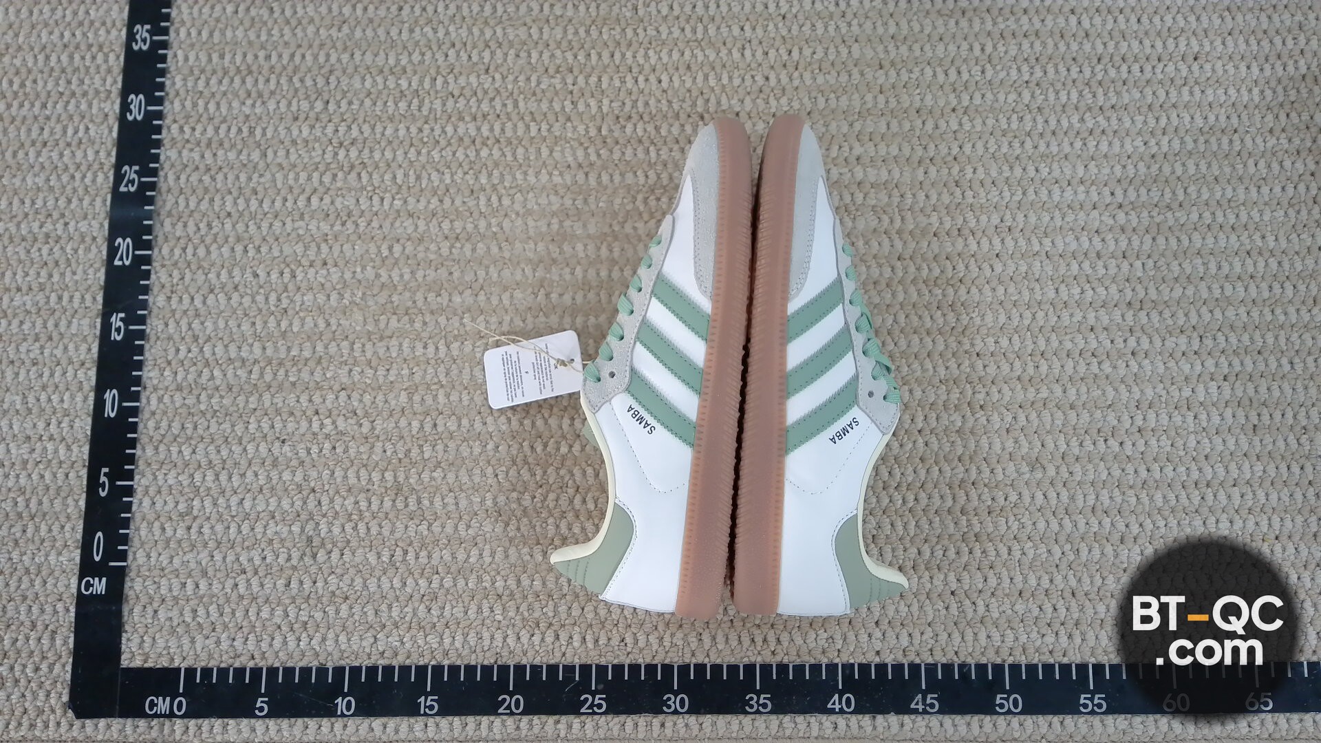 Adidas Samba Sneakers White Mint QC